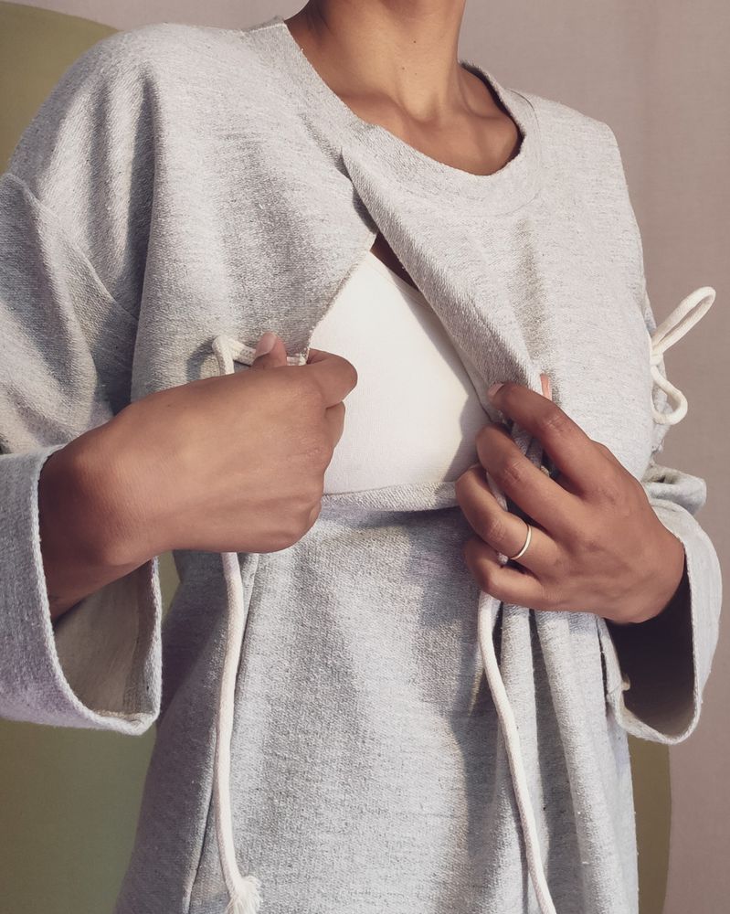 Agasalho Amamentário Nuvem