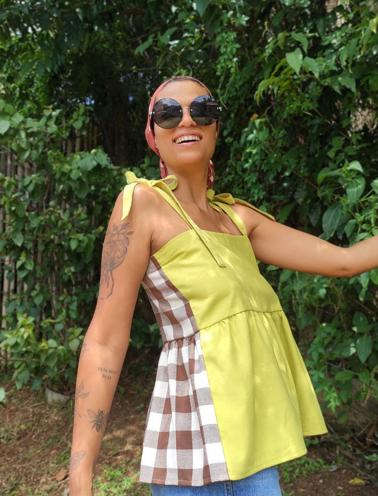 Blusa Franzida Limoeiro